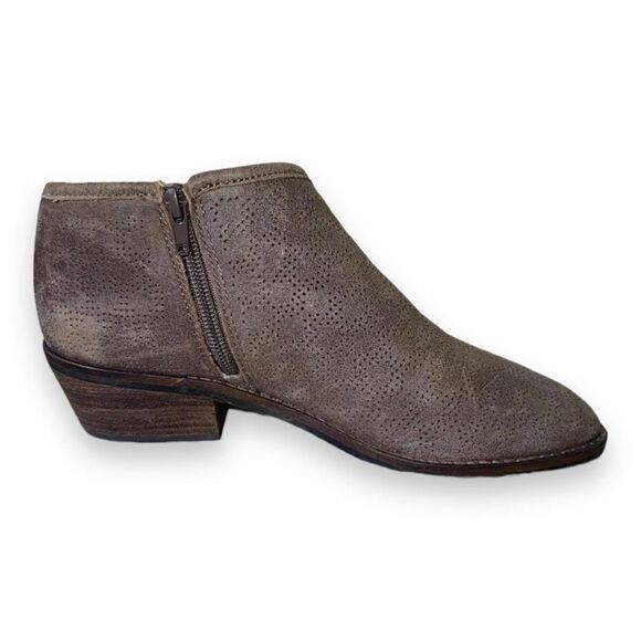 Lucky Brand Felixah D' Orsay Bootie Brown Suede Women's 7 - Picture 6 of 11